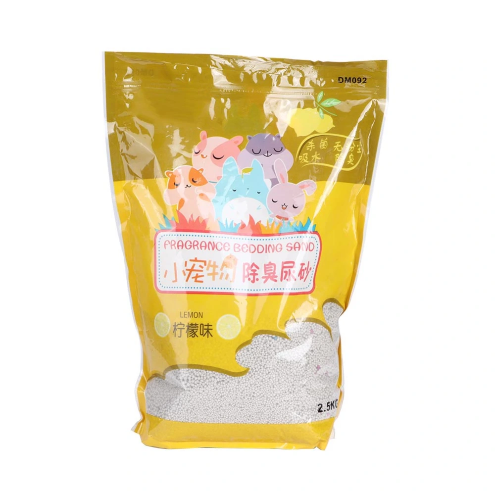 Hamster Urine Absorption Sand Bentonite Deodorant Heat Cushion Summer Pad AccessoryLemon