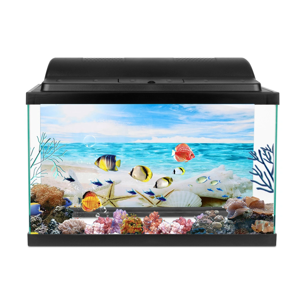 Background Poster Decorative Sea Star Paintings PVC Sticker Landscape for Aquarium Fish Tank91x50cm