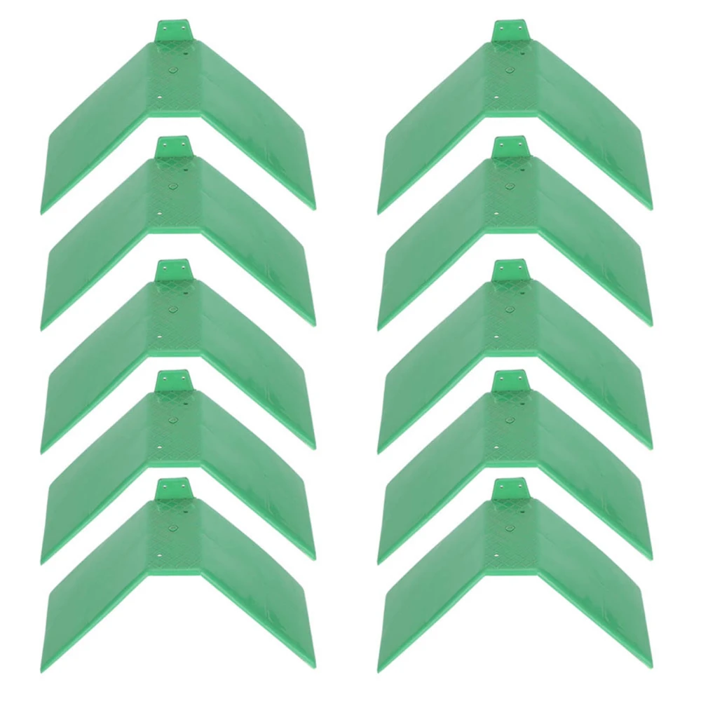 10PCS Plastic Small Green Anti-skid Design Dove Rest Stand Pigeon Perches Roost Frame Bird Supplies