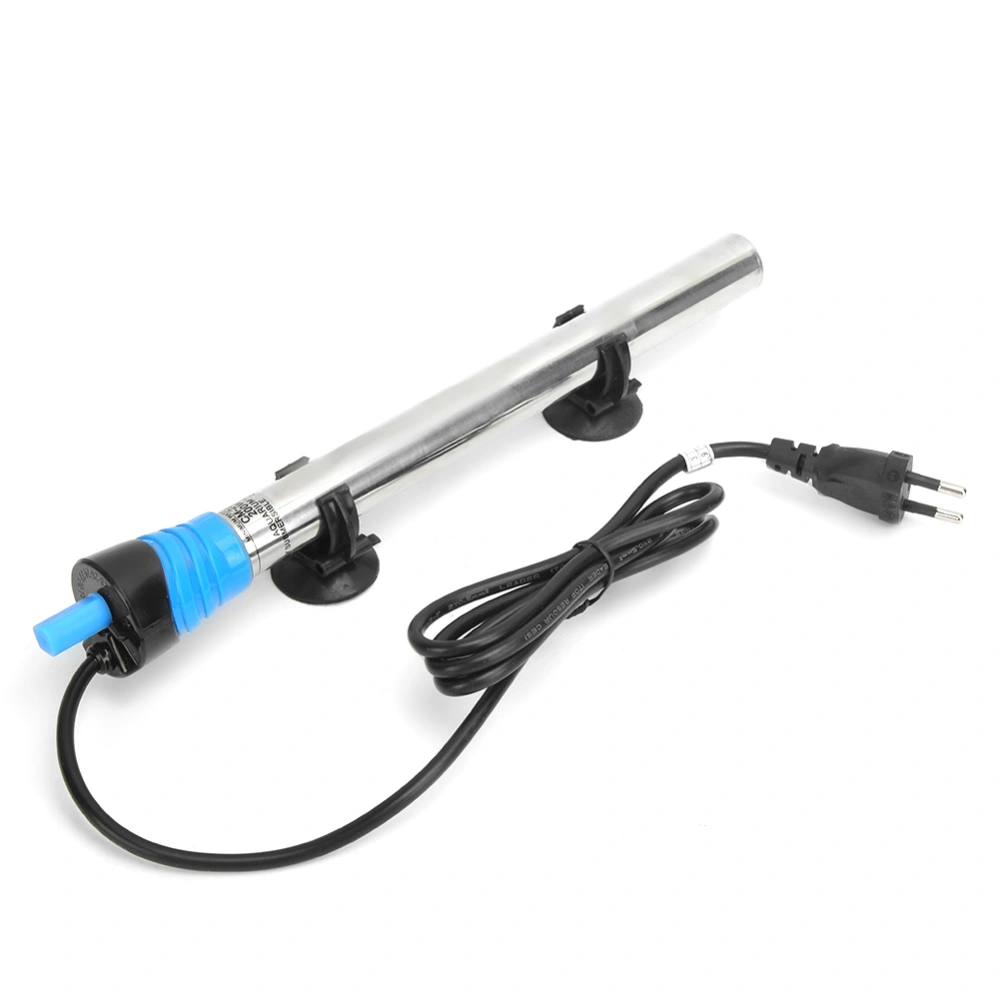 Stainless Steel Heater Heating Rod with Suction Cup for Aquarium Fish Tank Automatic Constant TemperatureEU 220-240V 50W