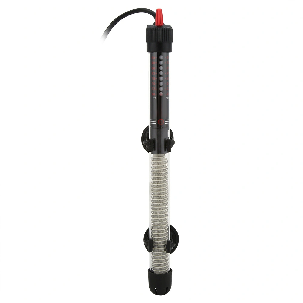 300W Glass Fish Tank Submersible Automatic Constant Temperature Water Heater Heating Rod Aquarium AccessoryEU Plug 220～240V