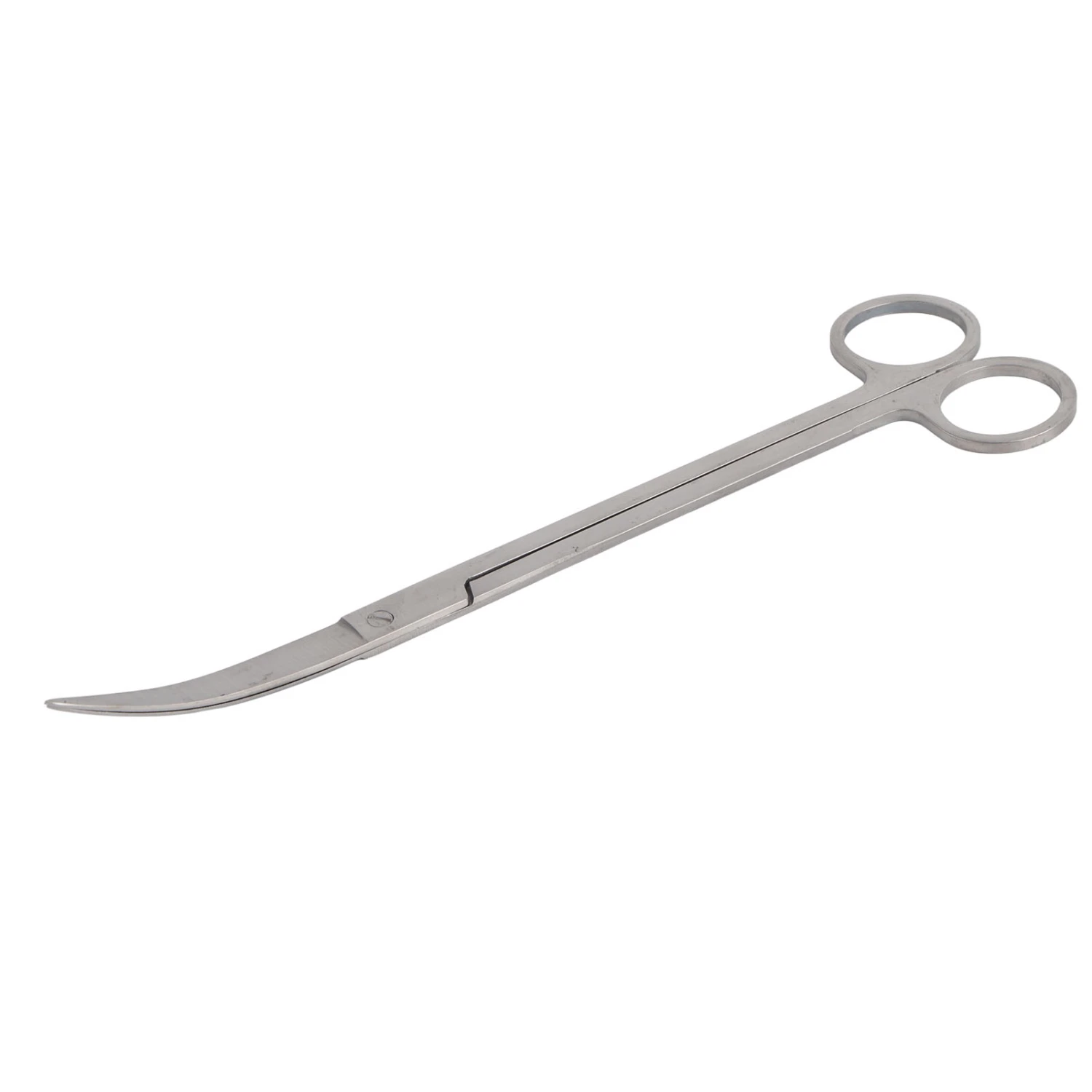1PC Professional Stainless Steel Aquatic Plant Tongs Scissors for Aquarium Fish Tank(Curved )