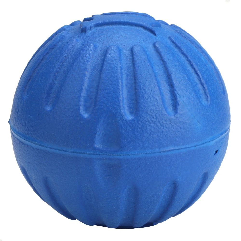 1 pcs EVA Dog Ball Toy Pet Bite Resistant Chew Toys Pets Interactive Balls(blue)