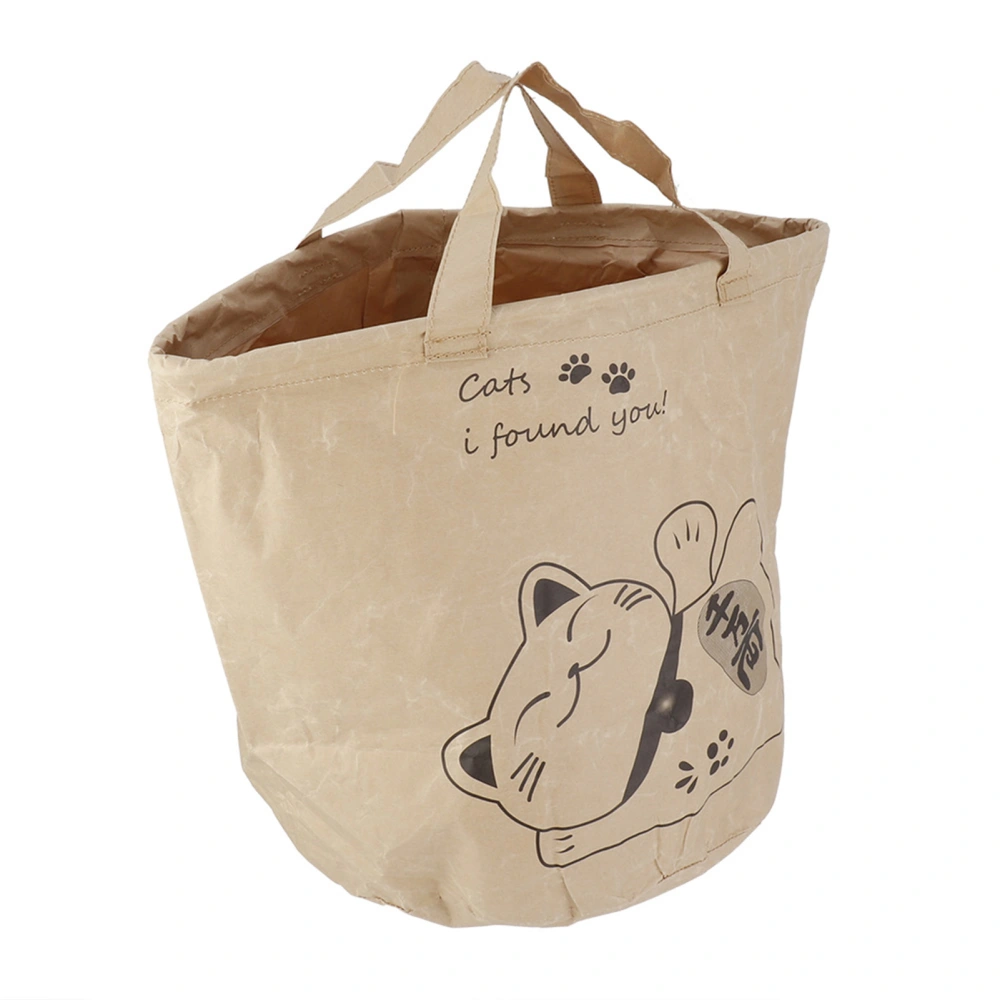 Portable High Quality Pet Cat Kraft Paper Activity Play Bag for Outdoor Traveling