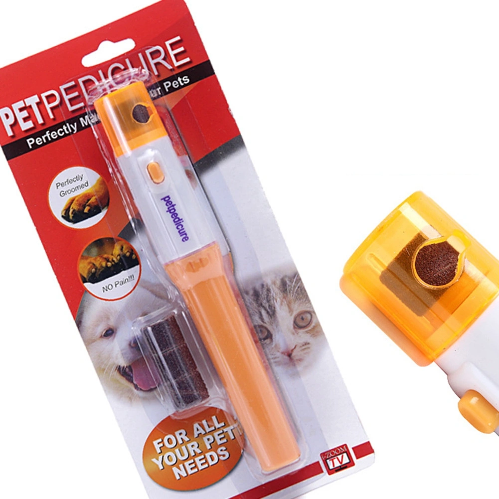 1PC Dog Cat Automatic Claw Clipper Electric Nail Trimmer Pet Grooming Kit