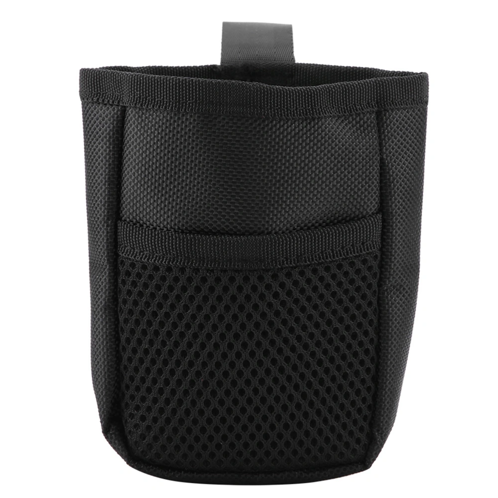 Pet Food Treat Bag Snack Training Obedience Waist Pouch Multifunctional Portable Supplies Black