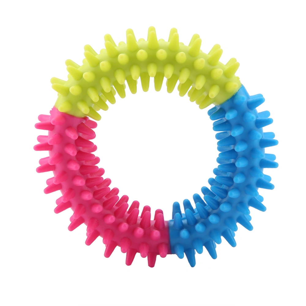 Cute Ring Shape Chew Toys Teeth Cleaning Toys for Pets Dogs Puppy