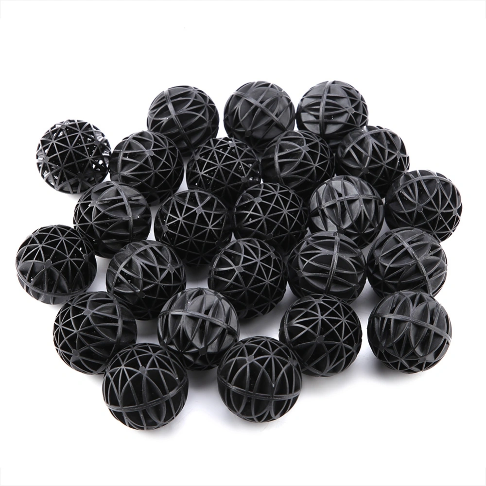 50Pcs Bio Porous Filter Biochemical Ball with Cotton Aquarium Pond Filter Material 56mm