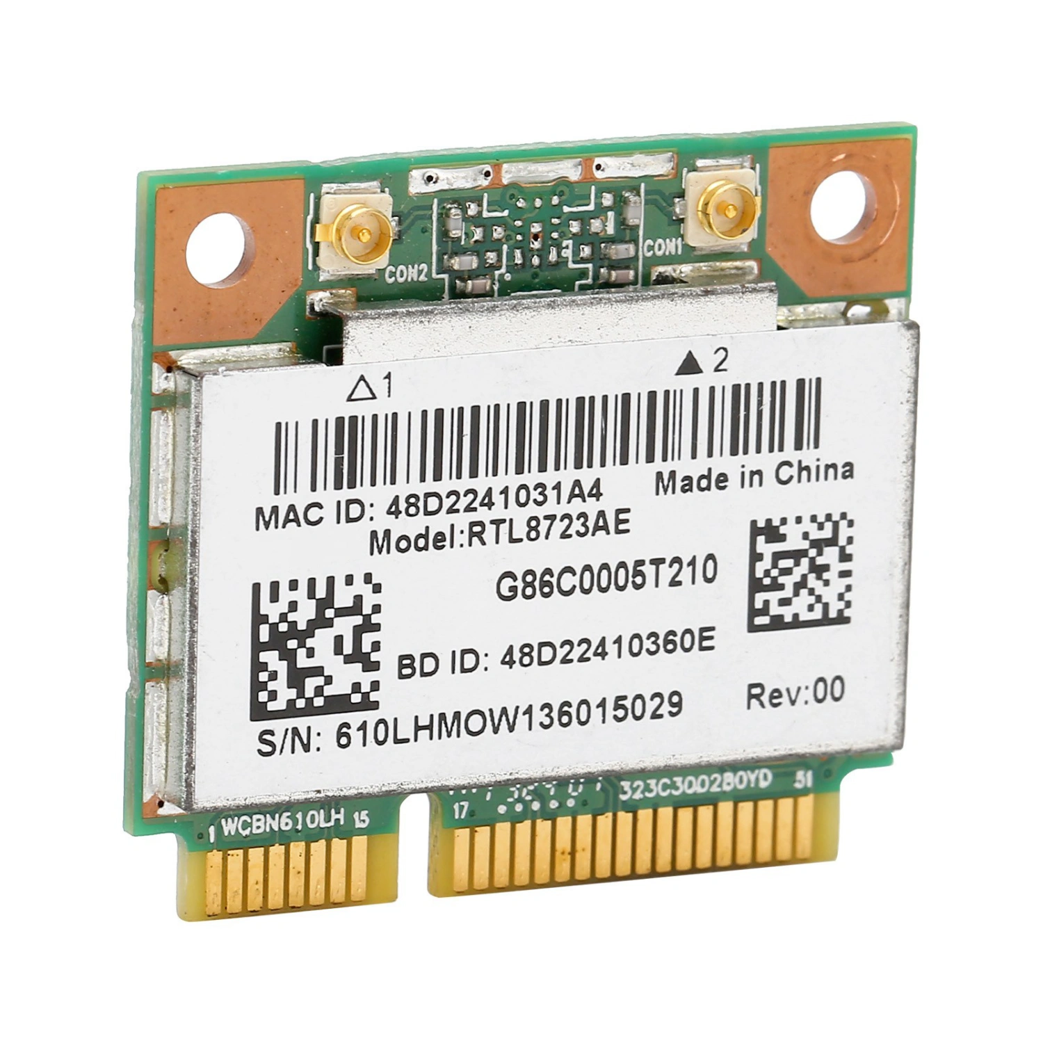 Wireless Network Card RTL8723AE 300M Bluetooth4.0 Half Mini PCI-E Wlan Wifi Adapter