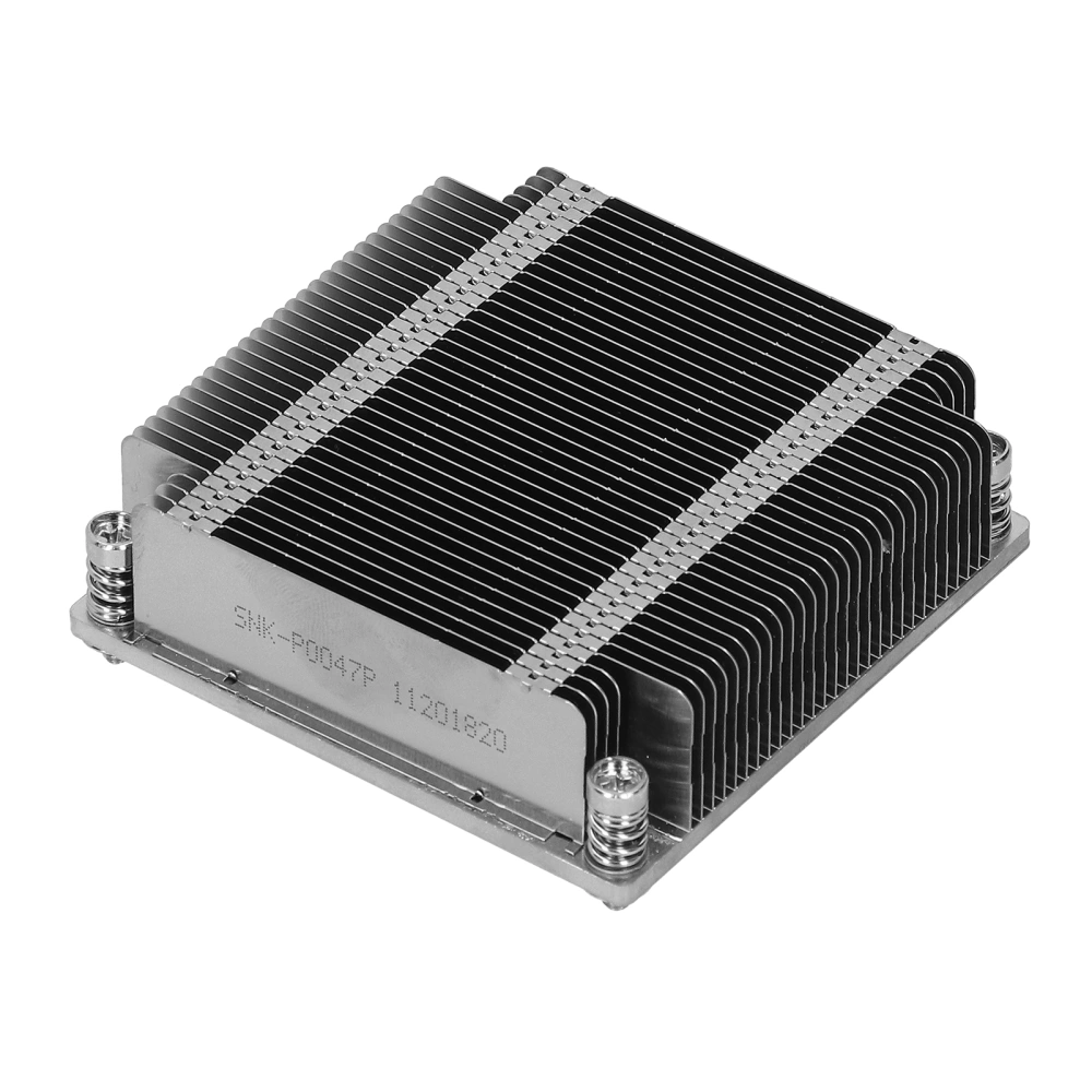 SNK-P0047P 1U Passive CPU Heat Sink LGA2011 HeatDissipating Parts for Supermicro X9/X10 1U UP and DP Server