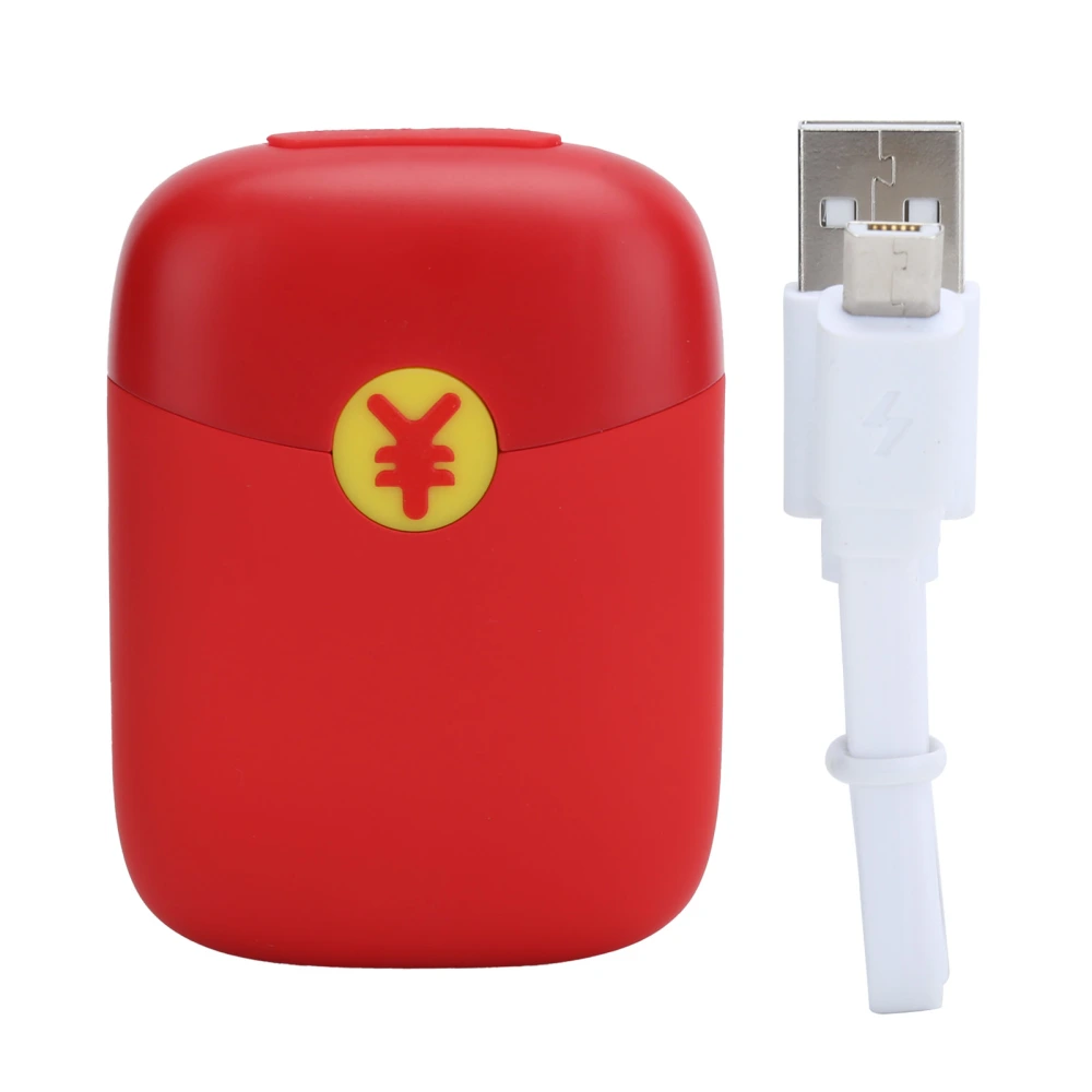 2 in 1 Electric Hand Warmer 2 Level Heating Temp Power Bank 4000MAh Chinese Red Envelope Style