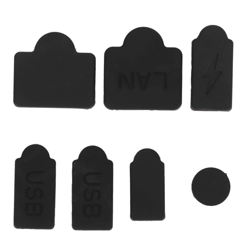 Silicone Dust Proof Plug Set Anti Dust Protector Cover for PS5 Host Game Accessories