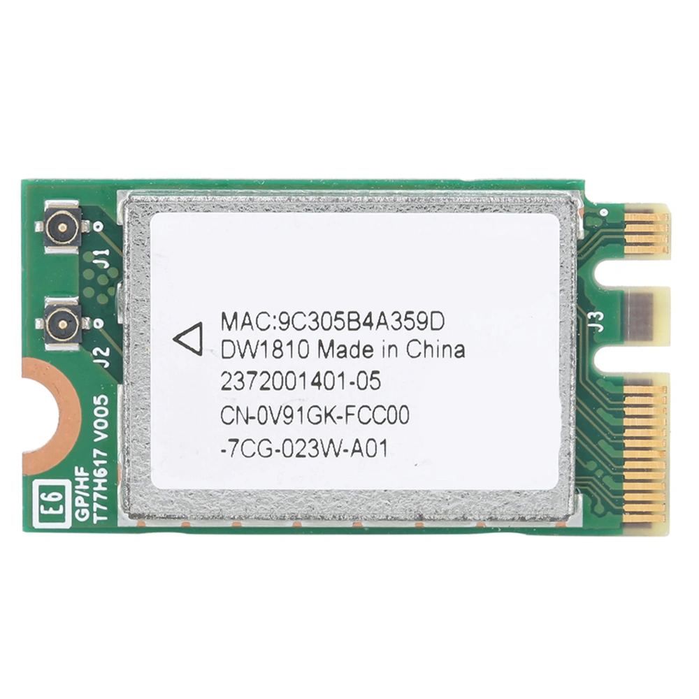 2.4/5G Dual Band Wireless Network Card Bluetooth 4.1 for DELL 7250 7280 5567 7470 Series (S)