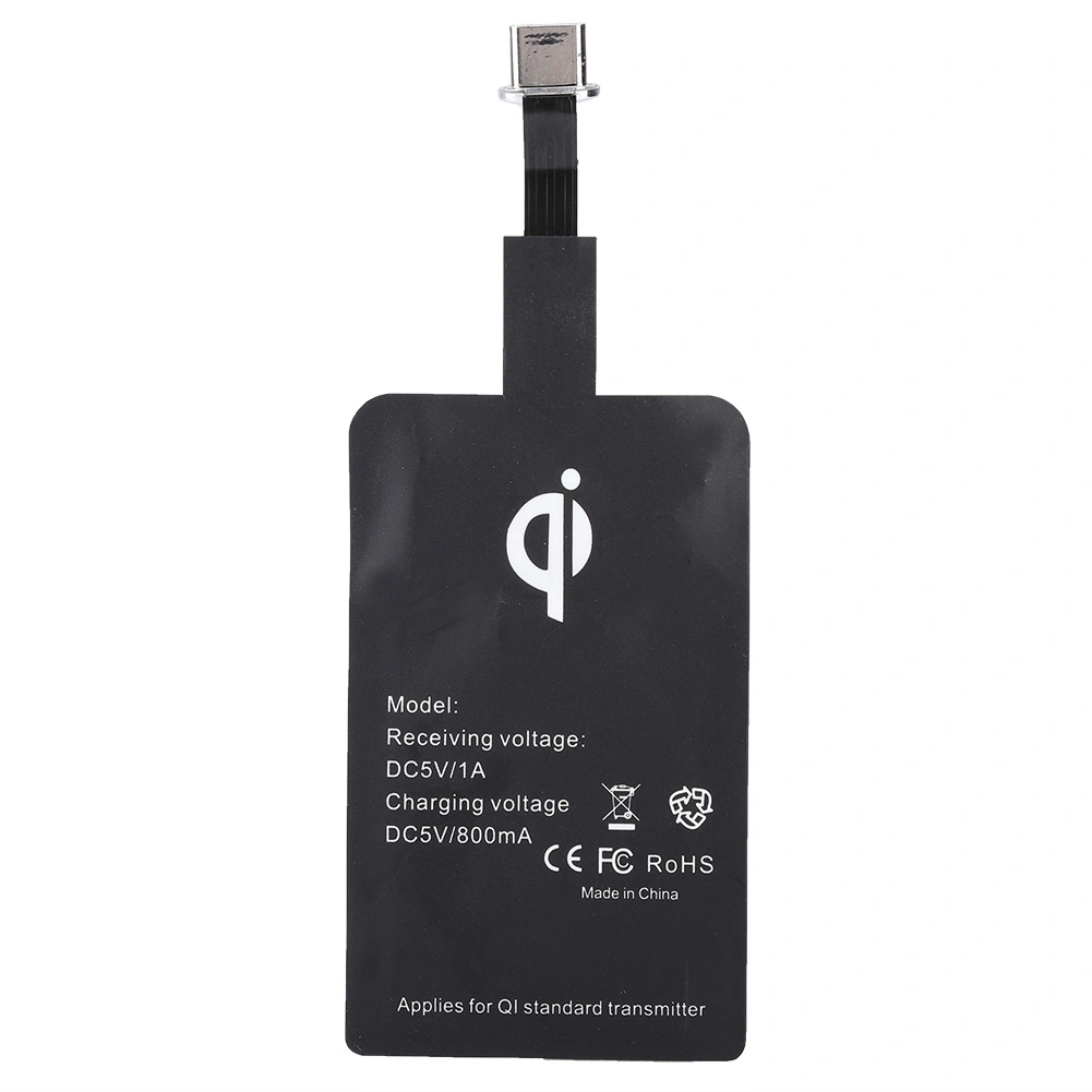 Qi Wireless Charger Adapter Charging Receiver Module For TypE C Mobile Phone