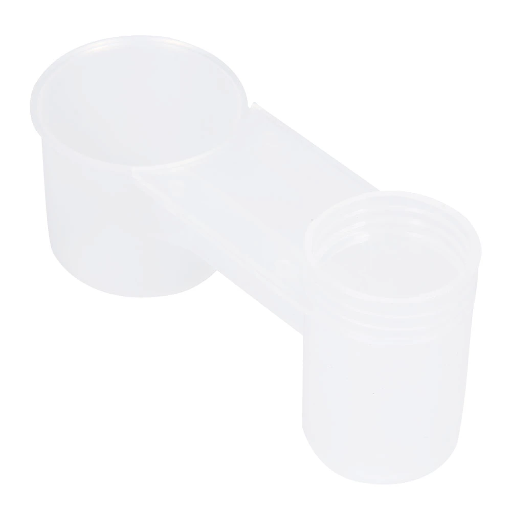 10PCS Practical Plastic Water Drinker Cup Feeder Drinking Bowl for Birds Pigeons Parrots