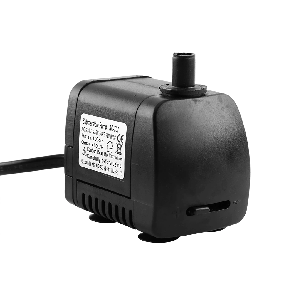Submersible Water Pump Hydroponic for Aquarium Fish Pond Tank 220-240V EU PLUG