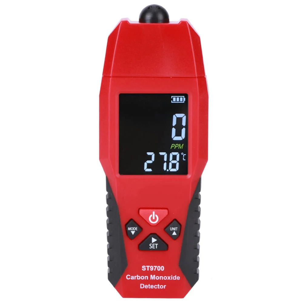 ST9700 Handheld Carbon Monoxide Meter CO Gas Tester Air Quality Monitor Detector Gauge