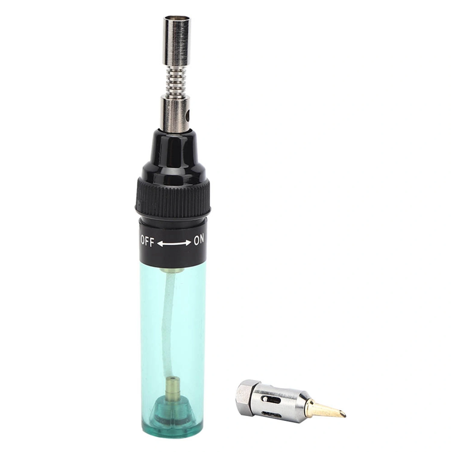 Gas Soldering Iron Pen Shaped Gas Torch Labor Saving Ergonomic Handle Plastic + Iron