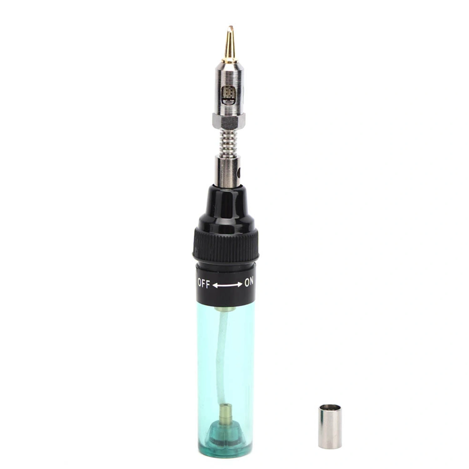 Gas Soldering Iron Pen Shaped Gas Torch Labor Saving Ergonomic Handle Plastic + Iron