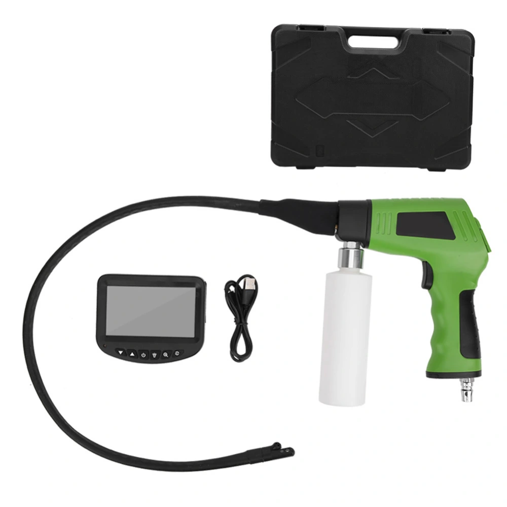 LCD Endoscope Cleaning Gun Visual Injection for Car Vehicle AirConditioning Pipe