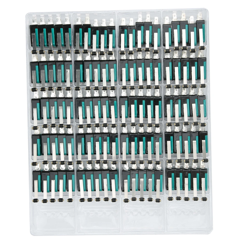 100pcs BEM 156‑1C25 Micro Limit Switch 250VAC 15A for Household Appliances Automatic Machinery