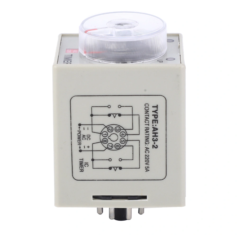 AH3-2 Time Relay Mini Delay Controller Timer AC for Automatic Control System