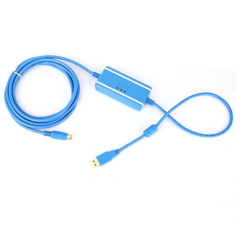 Programming Cable Fit for Mitsubishi PLC FX Series Communication Data Download Cable USB-SC09 FX