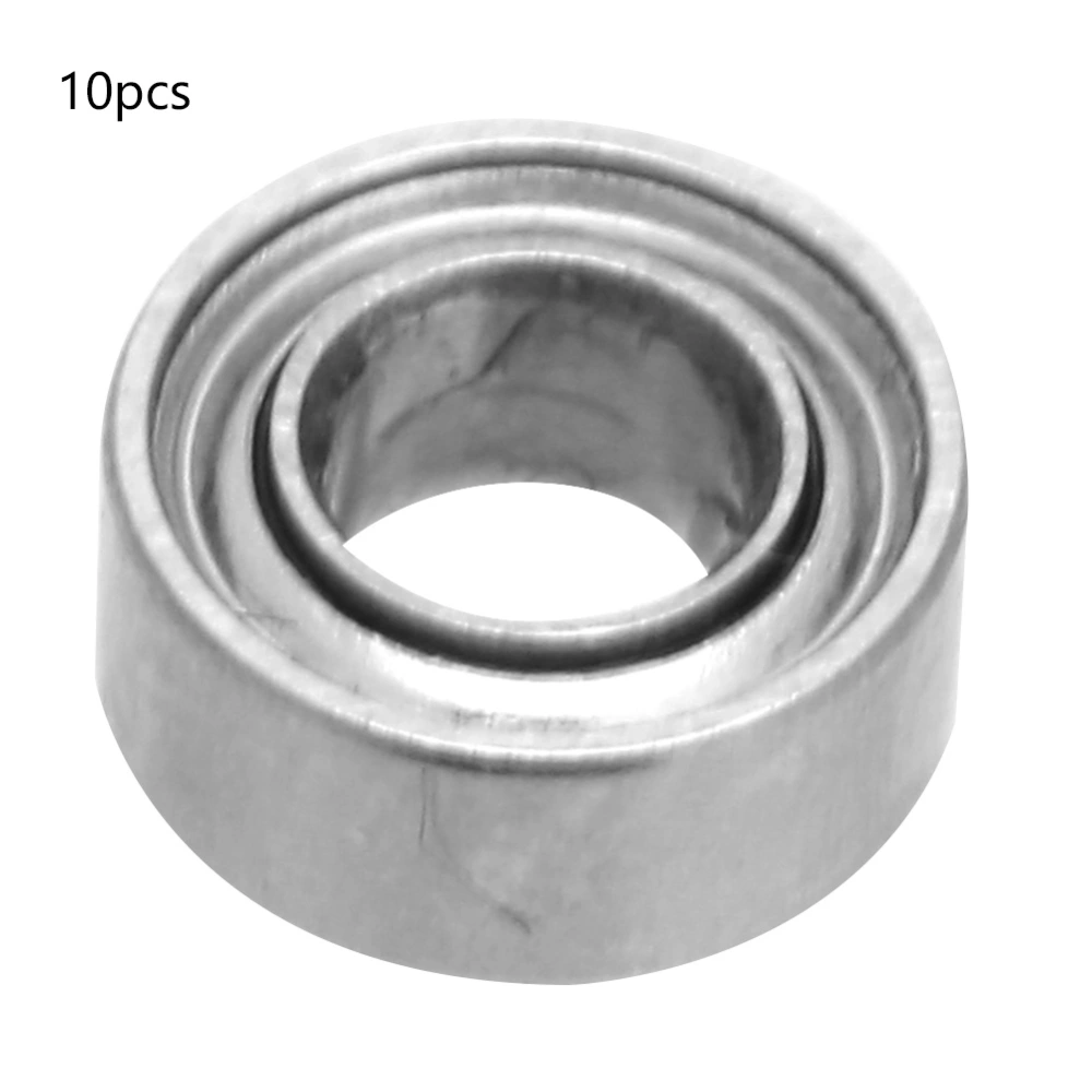 10pcs MR Type Double sided Sealing Ball Bearings Deep Groove Steel Bearings (MR63ZZ 3*6*2.5mm)