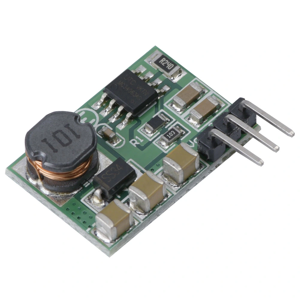 Input 3-15V Positive to Negative Voltage DC-DC Boost/Buck Converter (Output -3.3V)