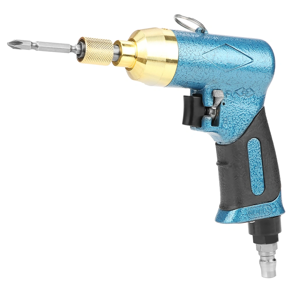 Industrial Air Straight Pneumatic Screwdriver Bit 5H 9000rpm(Screwdriver Bit Random Color)