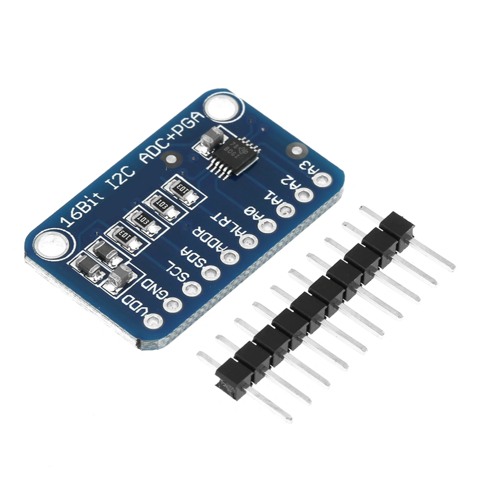 1pc 16‑Bit I2C ADC Development Board Analog to Digital Converter Module