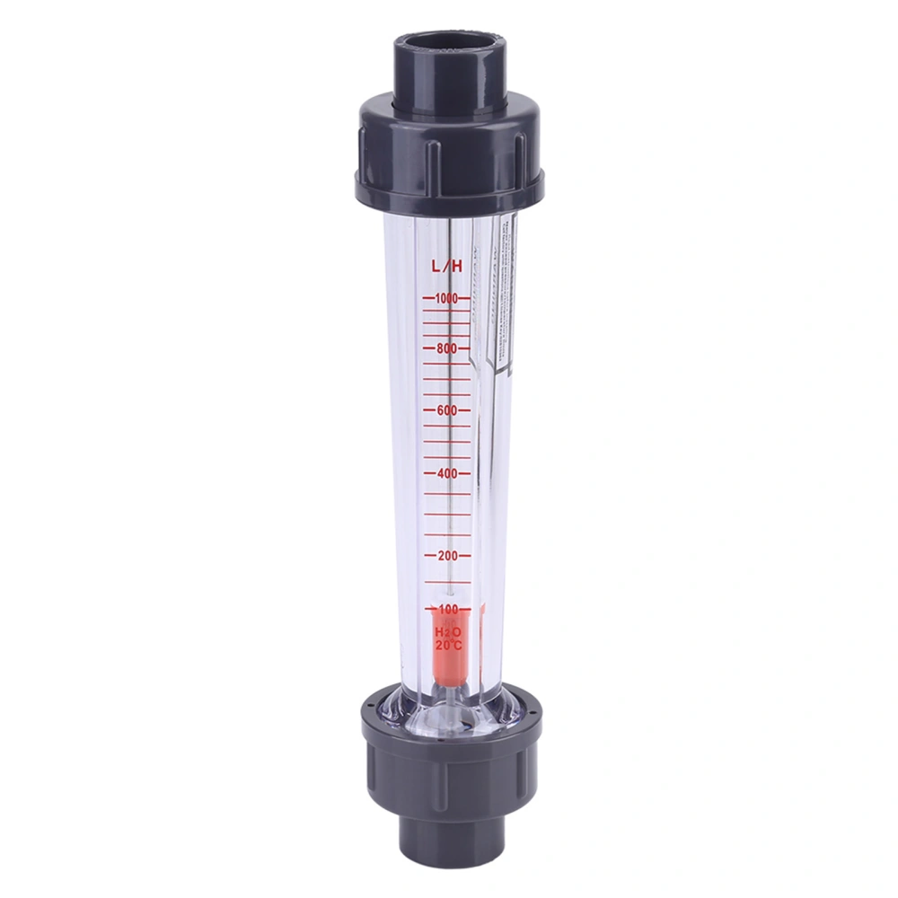 Plastic Tube Type 100‑1000L/H Water Flow Meter Flowmeter LZS‑15D