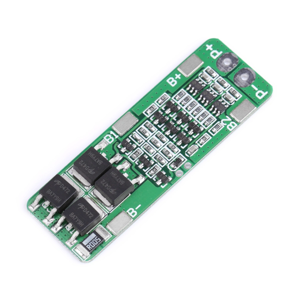 3Series 12V 15A Li-ion Battery 18650 Charger BMS Protection Board (without balance)