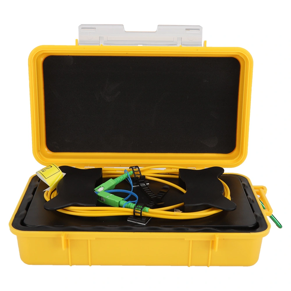 Fiber Optic OTDR Launch Cable Box Dead Zone Eliminator Fiber Ring Sc APC-Sc APC SM 1km