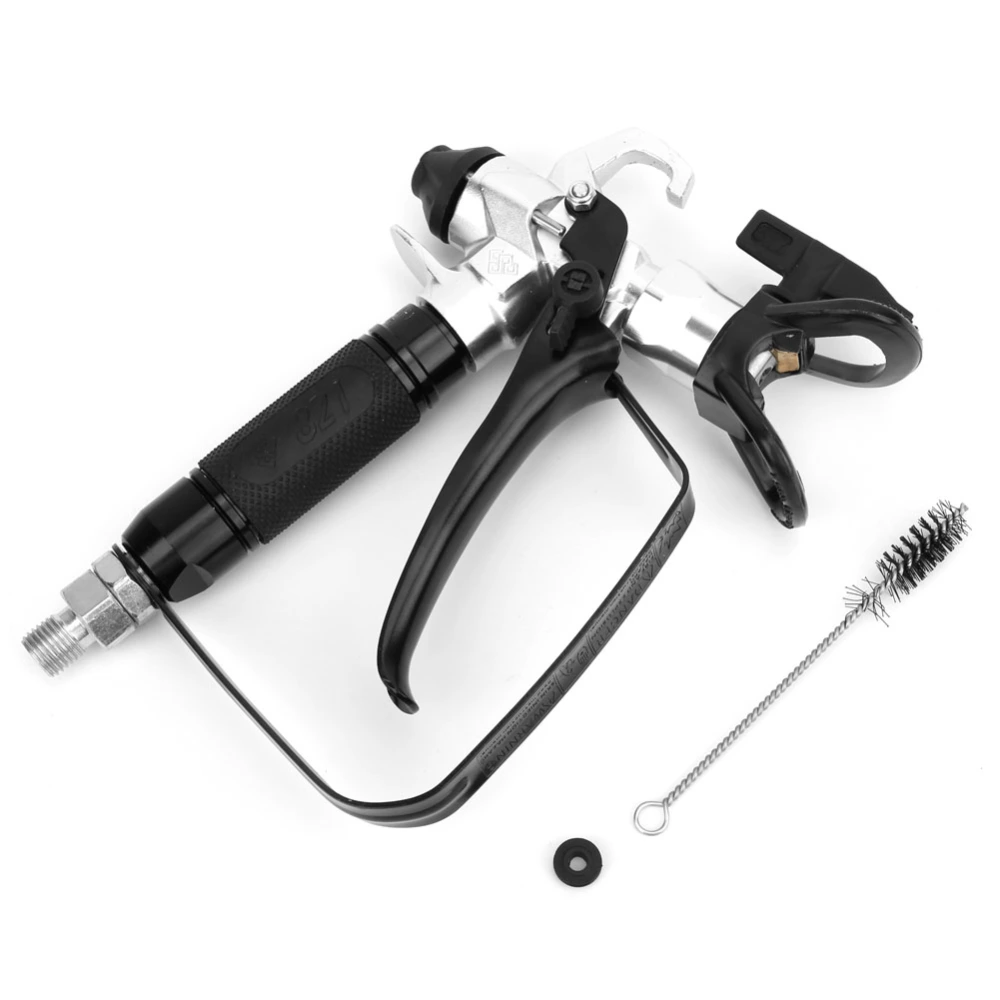 High Pressure Airless Sprayer Paint Spray Gun 517 Tip 1/4-18NPSM Inlet 3600PSI Pressure