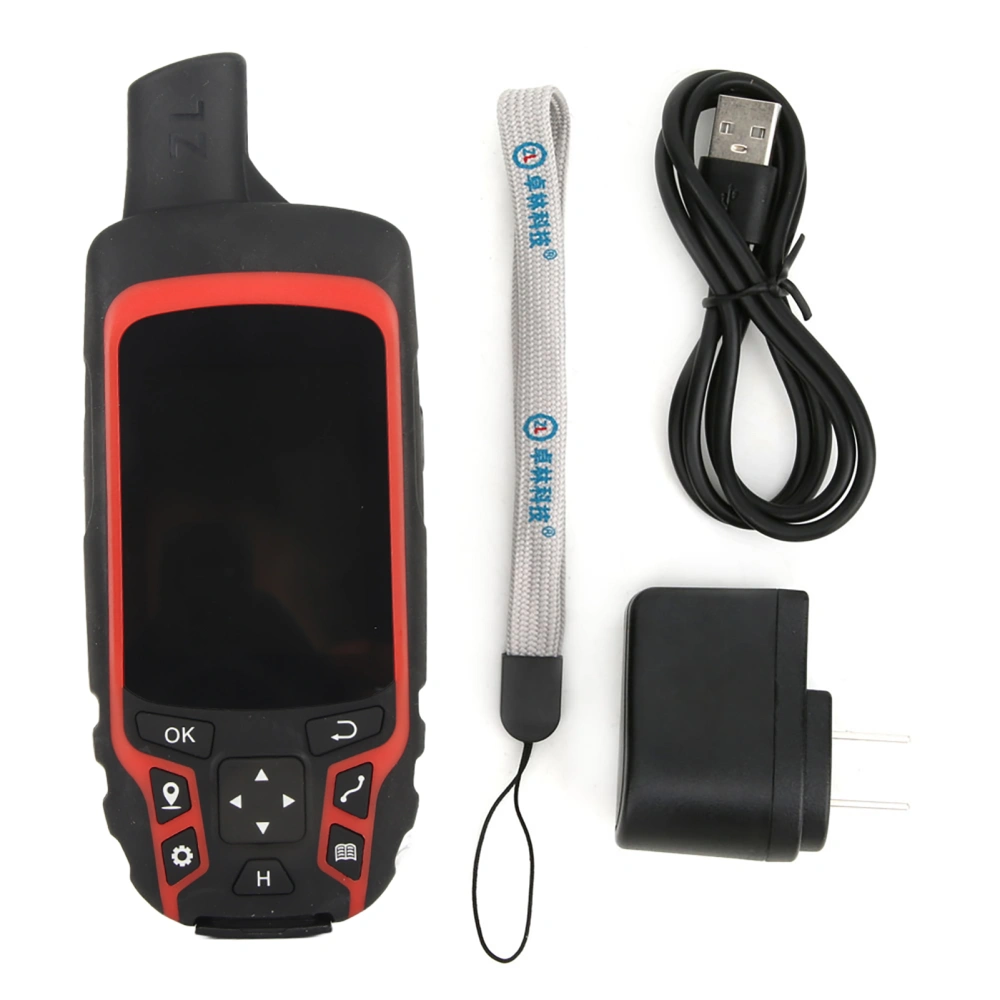 ZL‑166 Handheld GPS Navigation Track Land Area Meter TFT 2.4in Display Measuring Tool 100‑240V