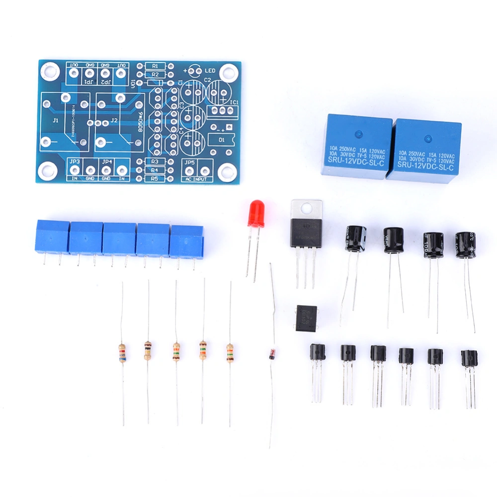 Dual Channel Relay Speaker Protection Board DIY Kit Boot Delay and DC Detection