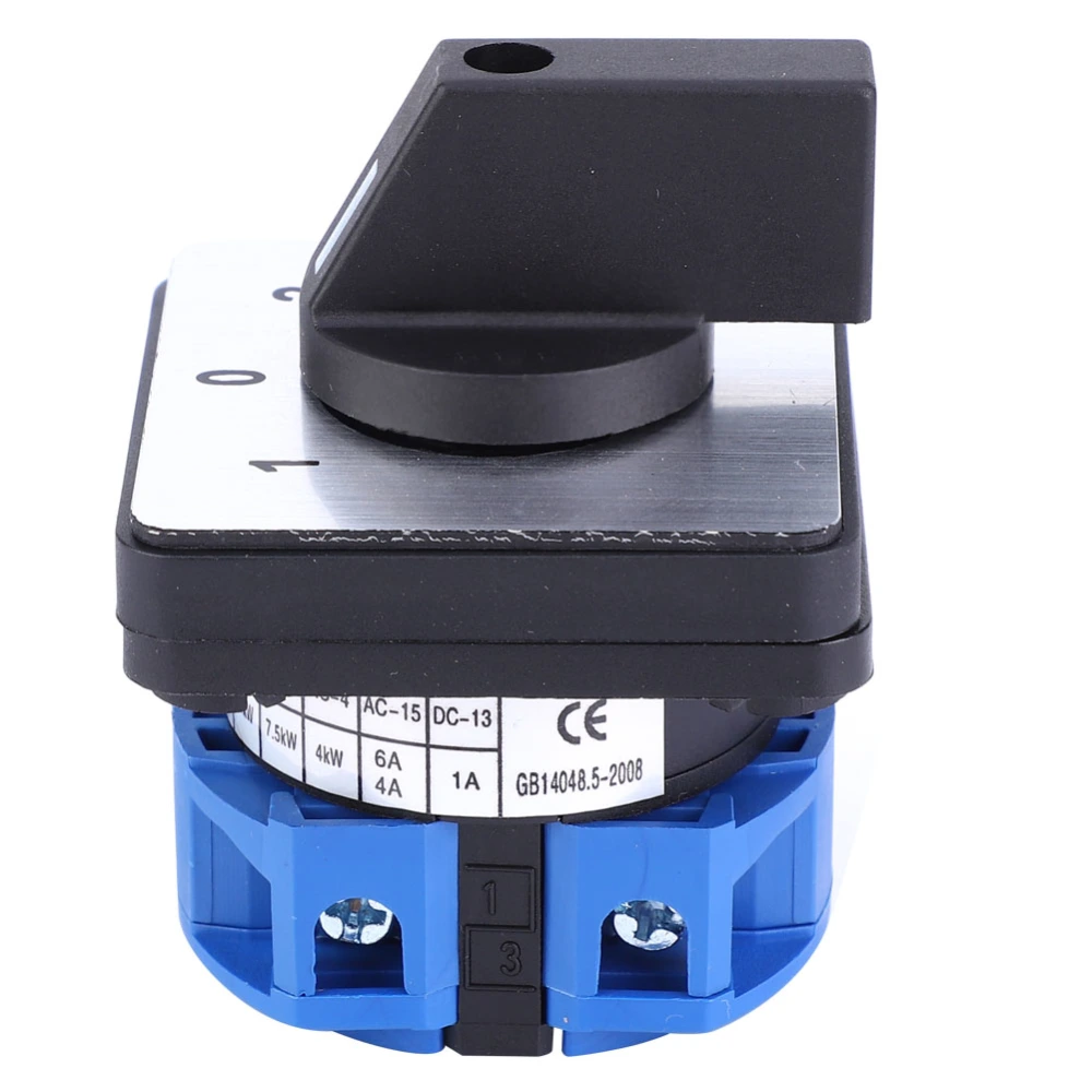 BERM BEM28-25/1 D101 Universal Changeover Switch 690V 25A 3 Position Selector Rotary Cam Switch