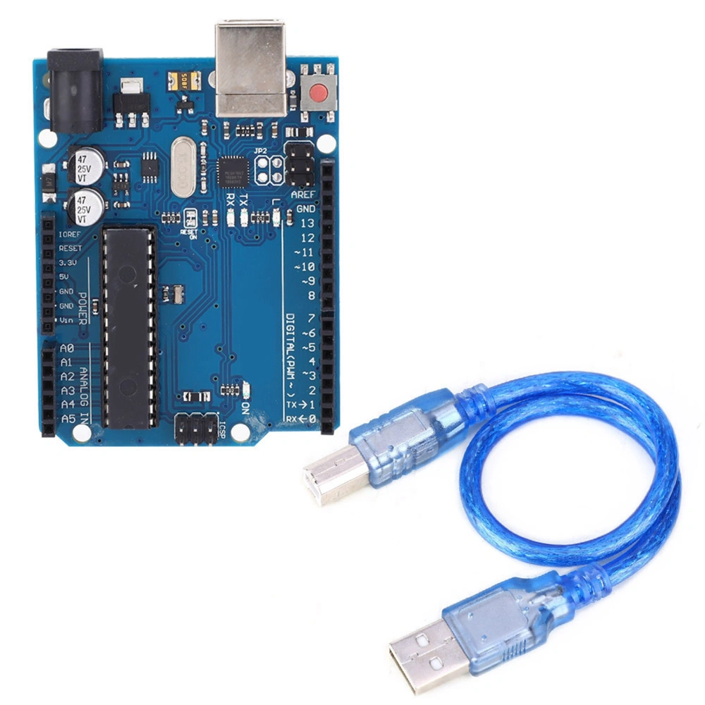 R3 Atmega328 Single Chip Microcomputer Development Board with USB Cable 328P/16U2