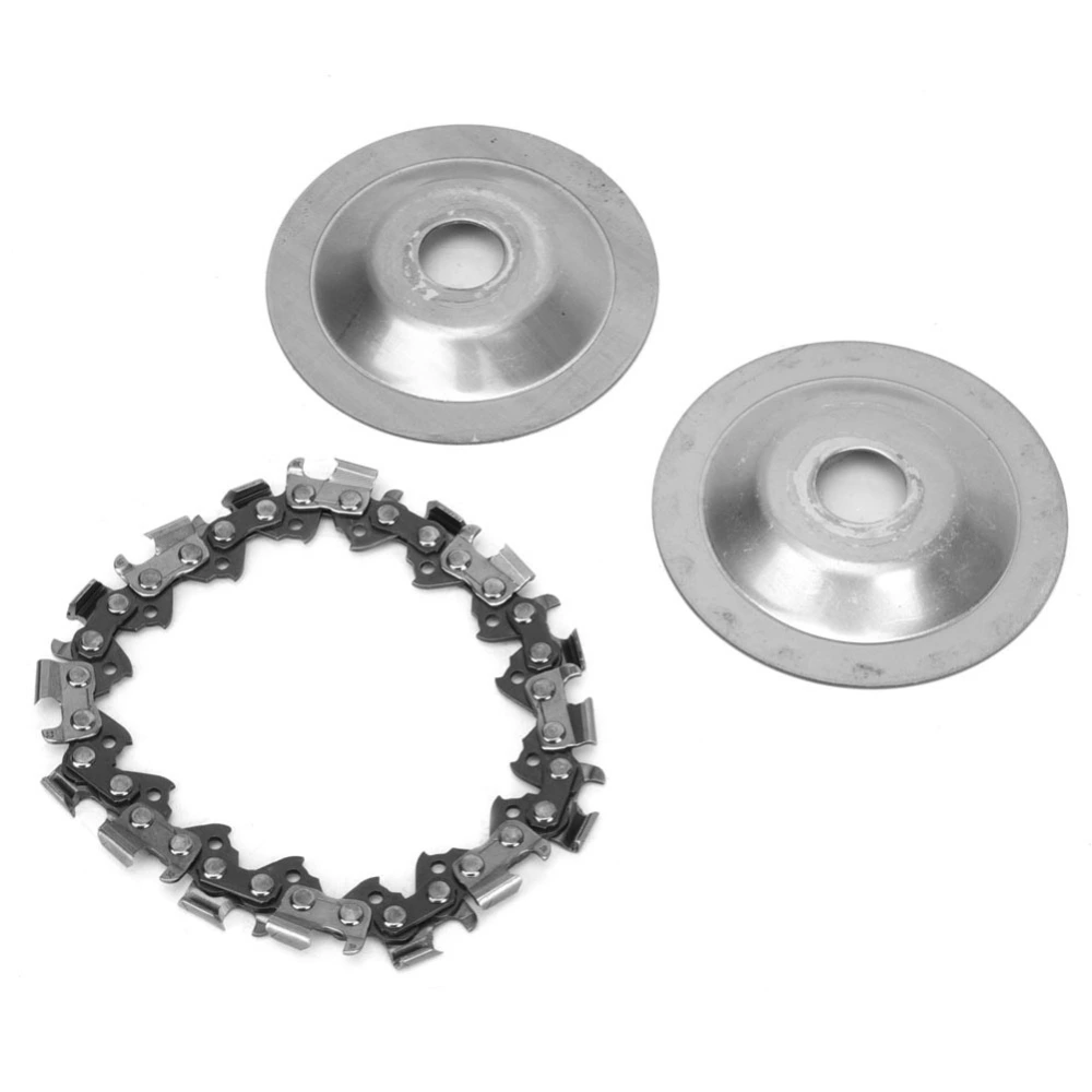 100mm Angle Grinder Chain Saw Disc Replacement Kit for Cutting Disc Plywood Wood