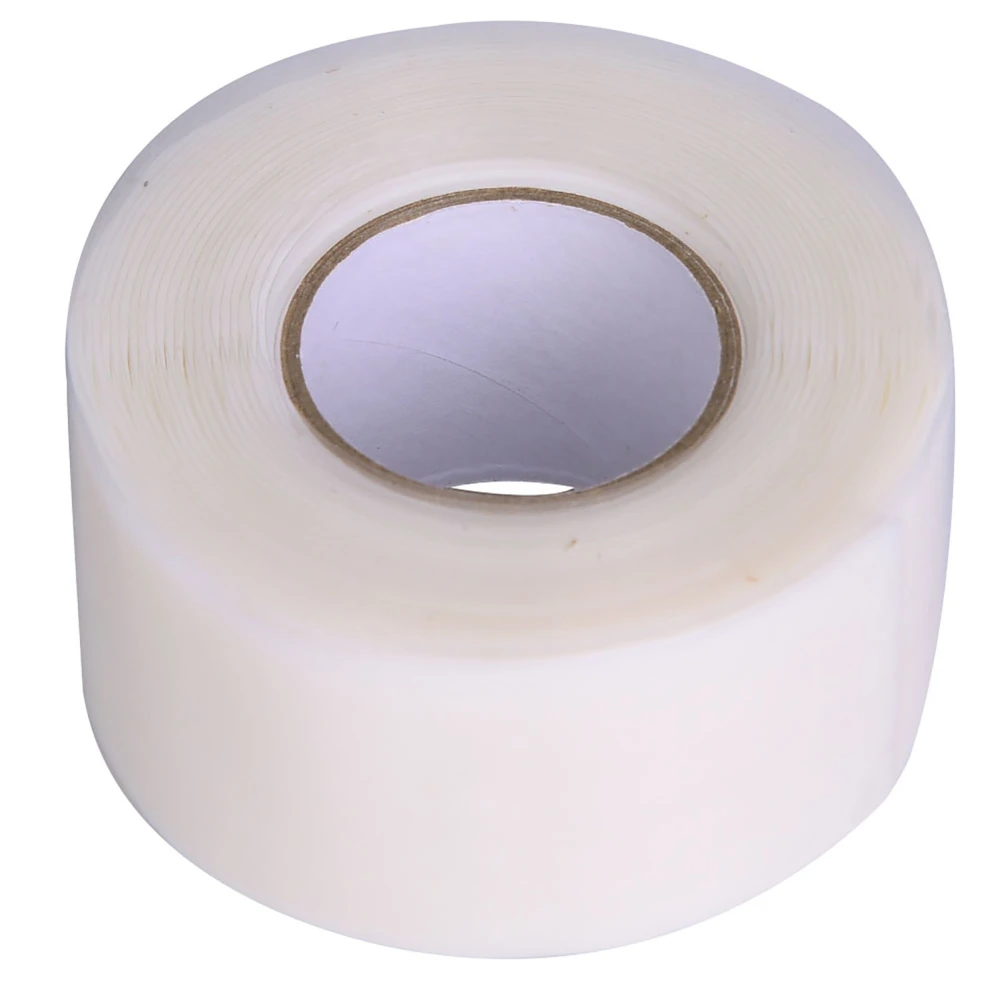 Waterproof Tape Strong Adhesion PVC PPR Pipes Repairing Supplies White/RedWhite