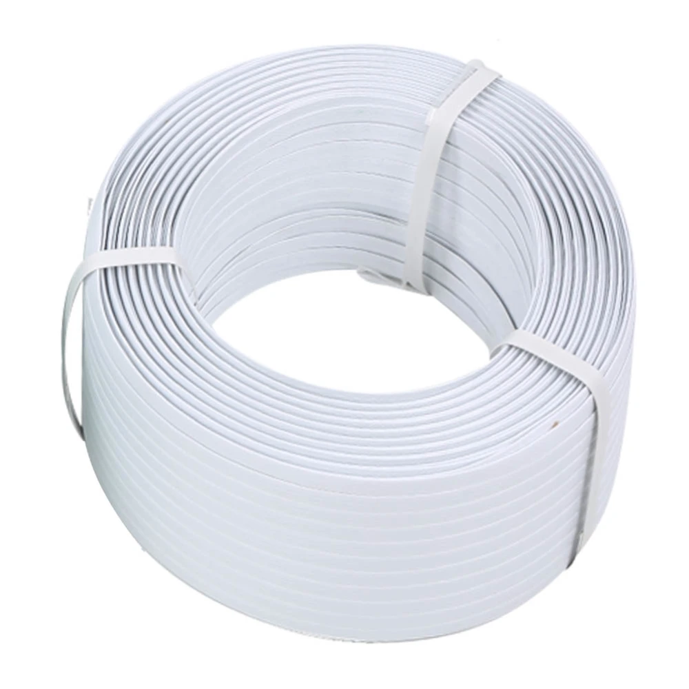 600m White PP Strapping Package General Purpose One End Wrapping Strap 60Kg 15mm Wide 1.7mm ThickWhite One End