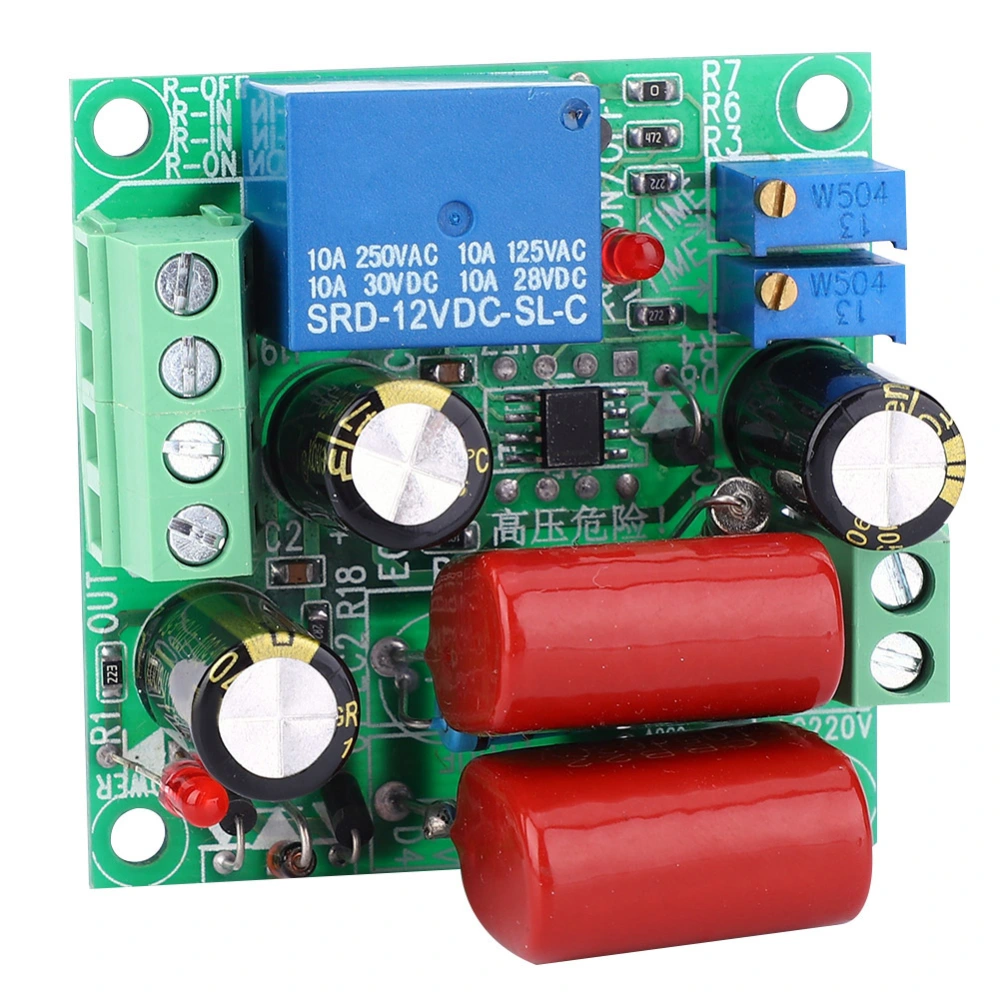 Delay On Off Cycle Time Relay Timer Switch Module 1-20S Adjustable (110V)