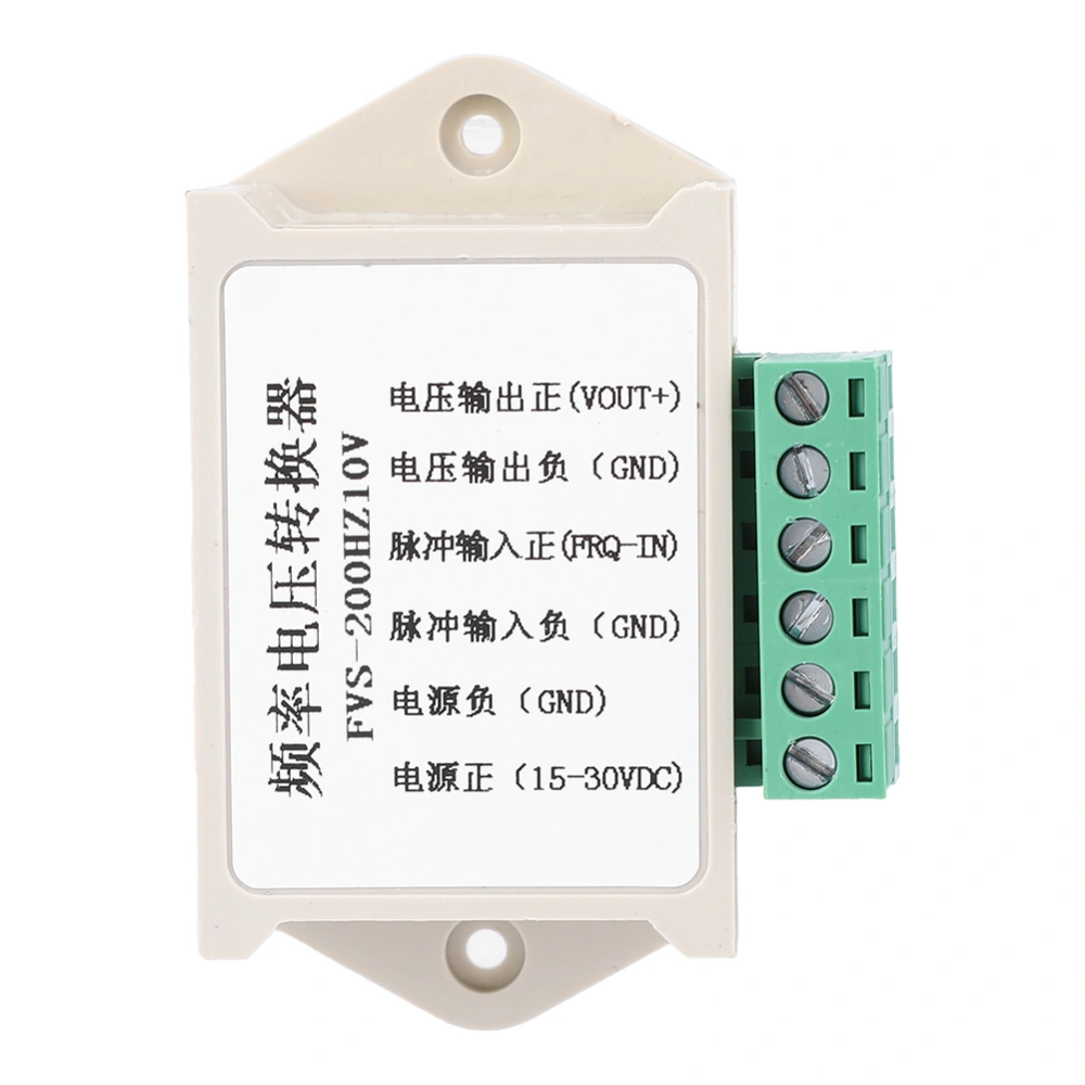 Frequency to Voltage Converter Module 0~200Hz to Analog Voltage Module 5mA(FVS-200Hz10V)