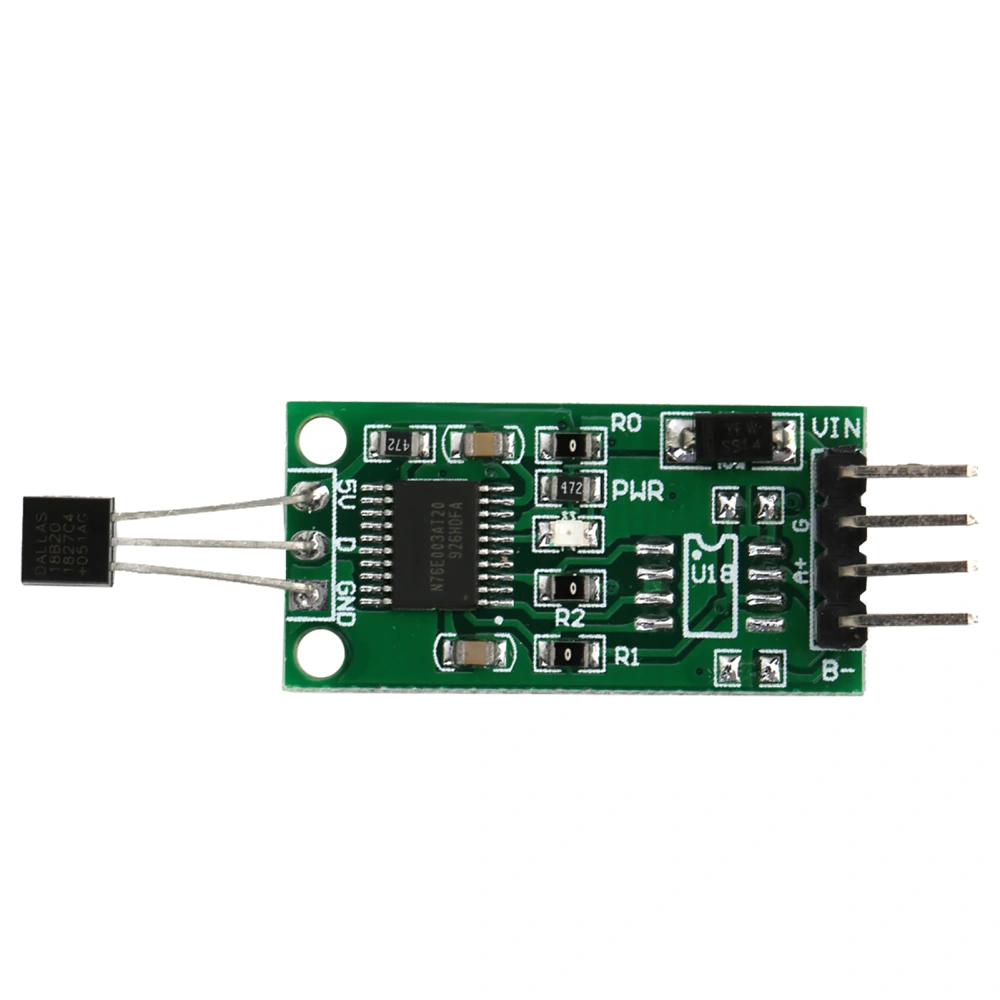 Temperature Sensor Module Programmable Remote Control RS485 TTL Electronic Components 5V TTL with Sensor