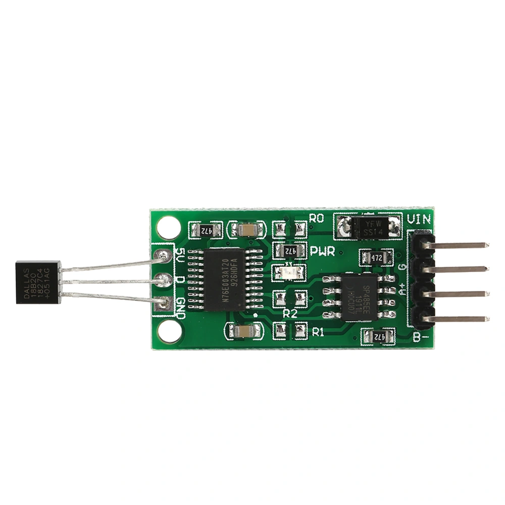 Temperature Sensor Module Programmable Remote Control RS485 TTL Electronic Components 12V 485 with Sensor