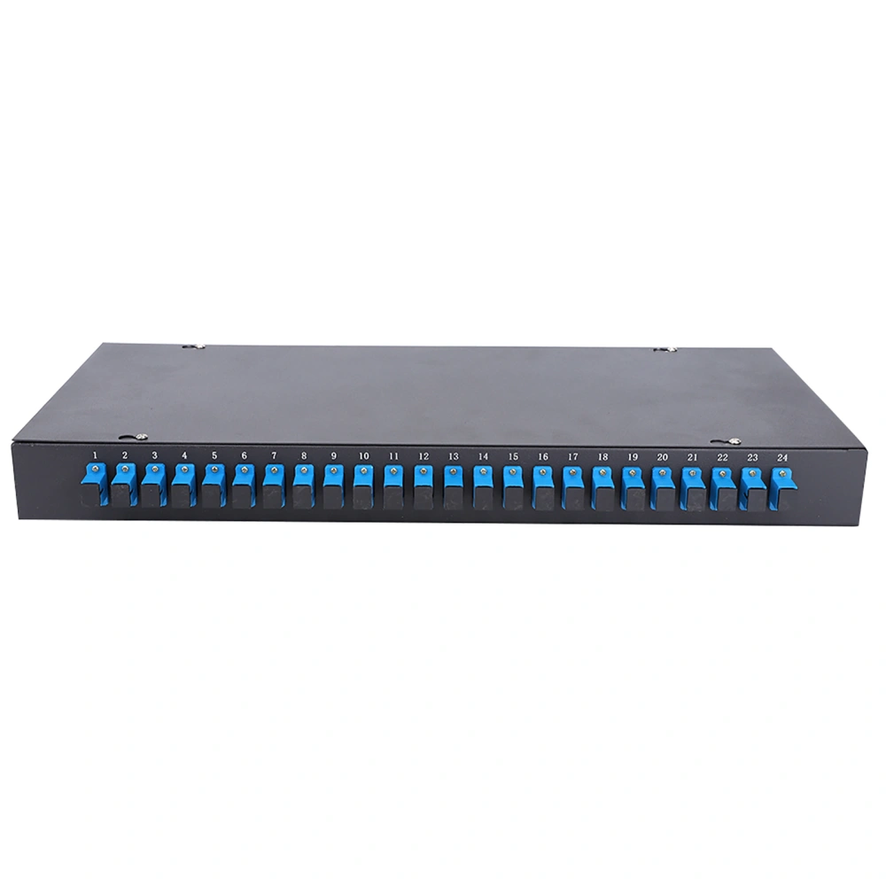 Optical Fiber Terminal Box 24 Core 24 Port Fiber Patch Panel SC Connector