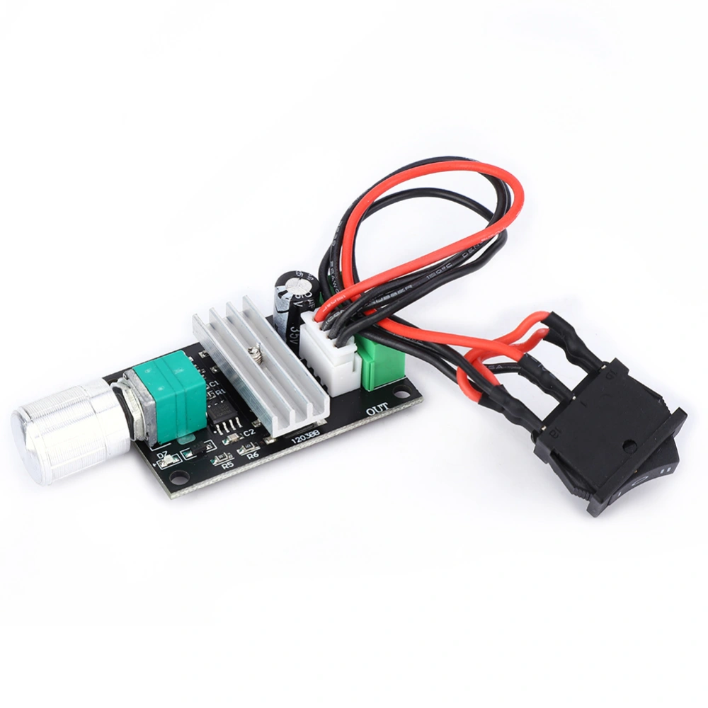 DC Motor Controller 6-28V PWM Motor Variable Speed Controller CW CCW Reversible Switch (PWM Controller )