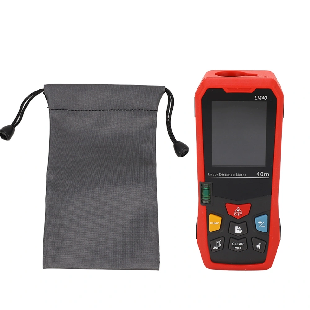 High Precision Handheld Digital Laser Distance Meter Range Finder Distance Measuring Instrument (LM40 )