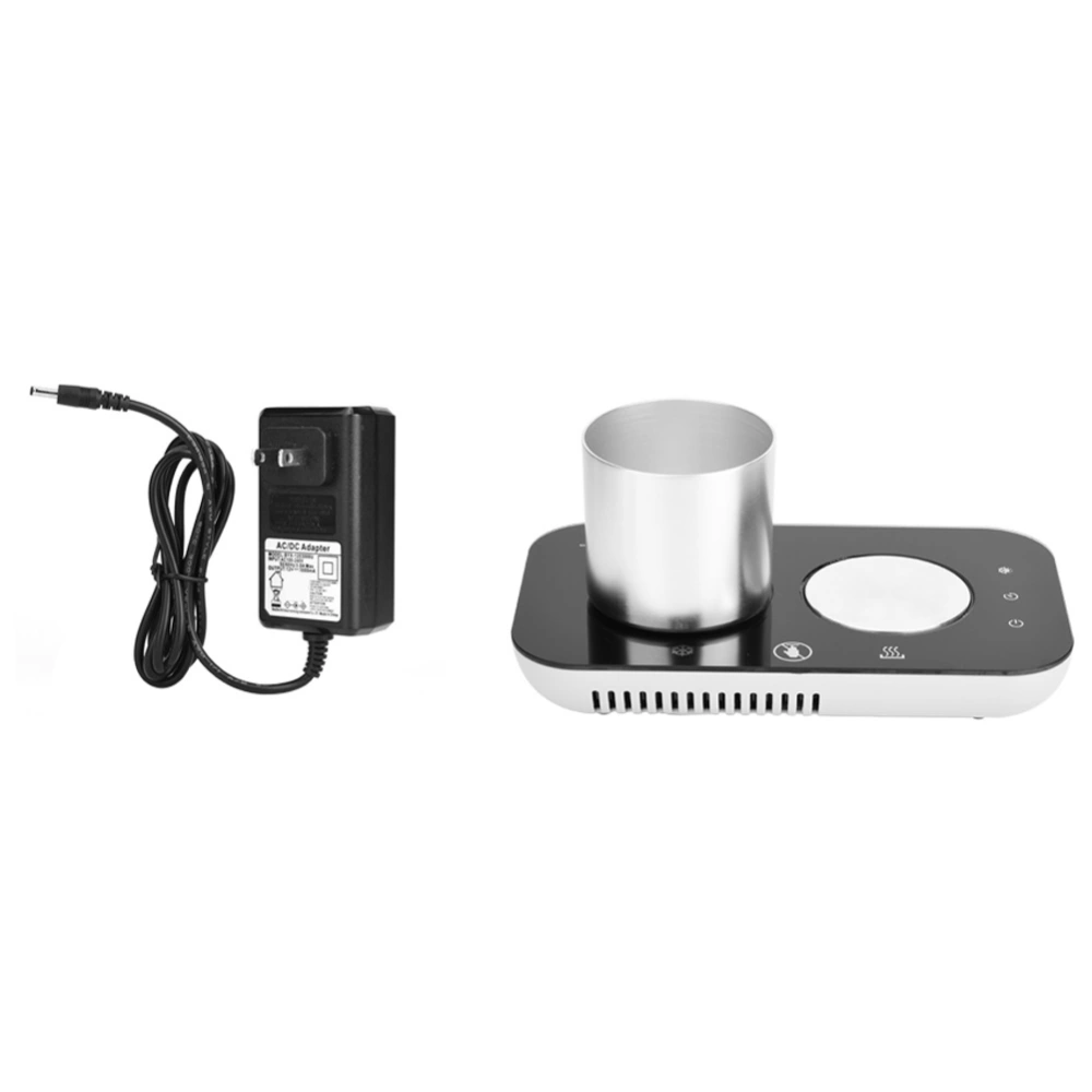 Cup Cooling Heating Machine Drink Coffee Tea Milk Cold and Warm Coaster 100V-240V US Plug